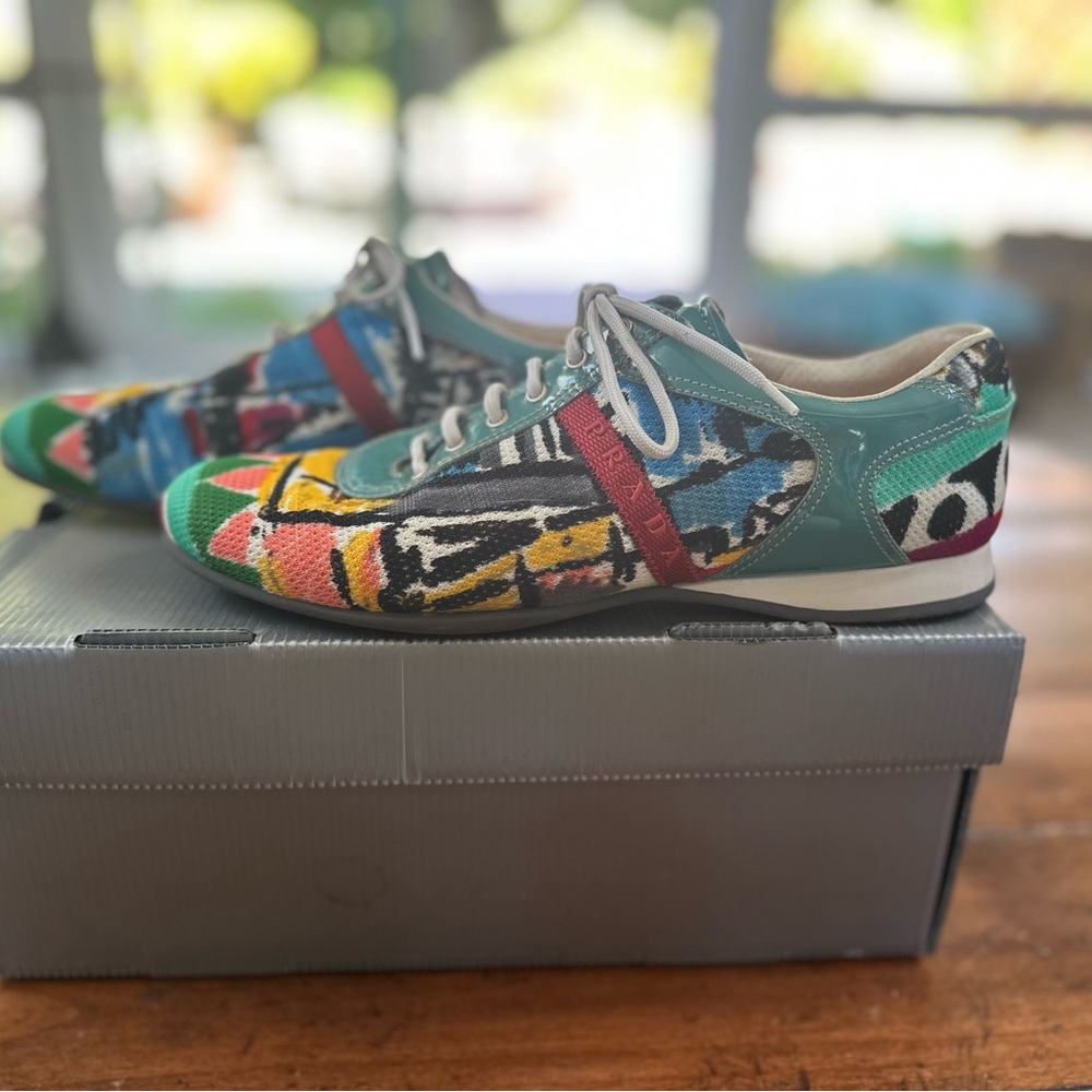 Prada Women's Sneakers - Bike Voyage (Limited Ed). Excellent condition, bag/box
